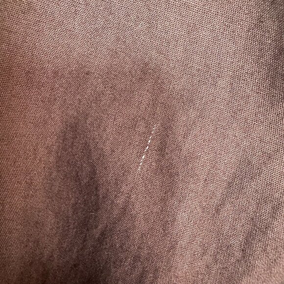 free-est La Bamba Cotton Double Espresso Drop Waist Ruffle Lace Hem Mini Dress - Picture 16 of 16